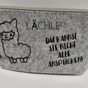 Personalisiertes Filztäschchen