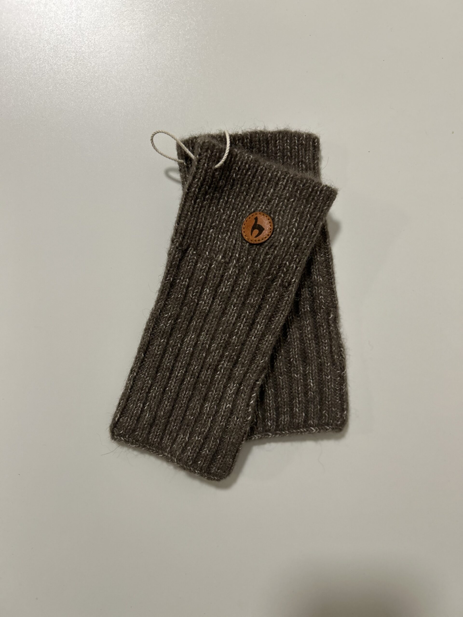 Pulswärmer aus Baby Alpaka-Merino-Mix – Bild 2