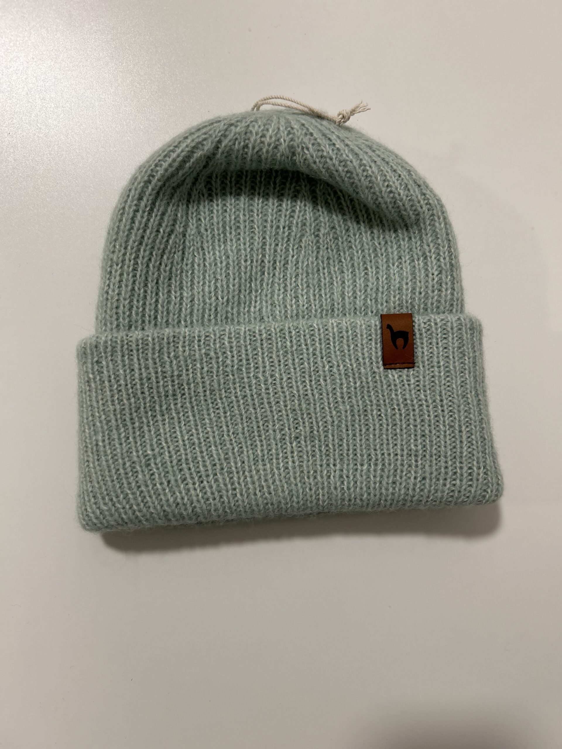 Alpaka Mütze aus Baby Alpaka-Merino-Mix – Bild 5